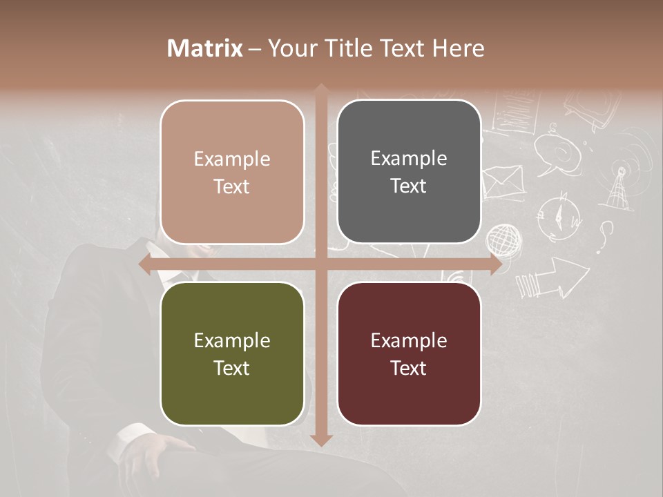 Technology Happy Man PowerPoint Template