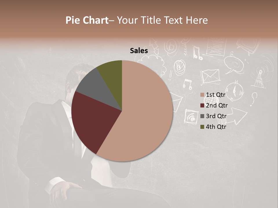 Technology Happy Man PowerPoint Template