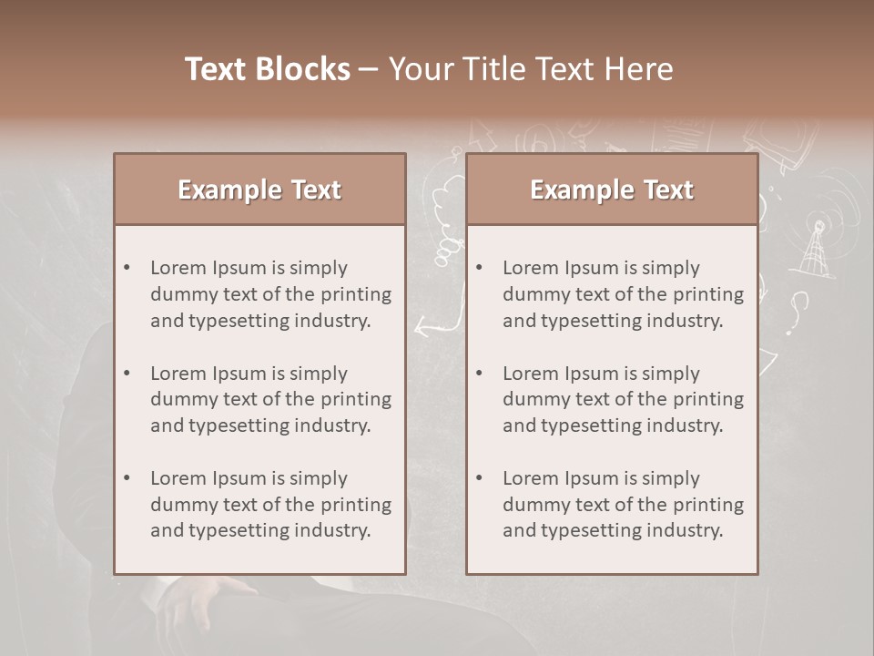 Technology Happy Man PowerPoint Template