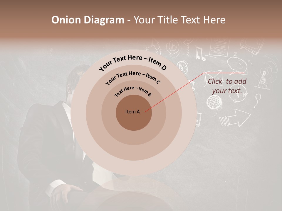 Technology Happy Man PowerPoint Template