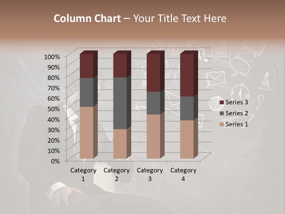 Technology Happy Man PowerPoint Template