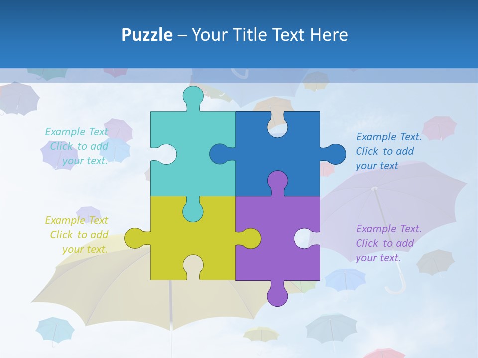 Protection Spring Wind PowerPoint Template