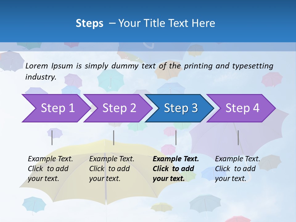 Protection Spring Wind PowerPoint Template