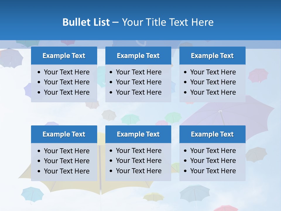 Protection Spring Wind PowerPoint Template