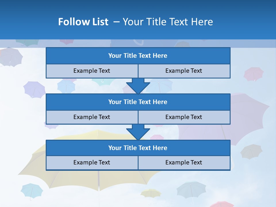 Protection Spring Wind PowerPoint Template