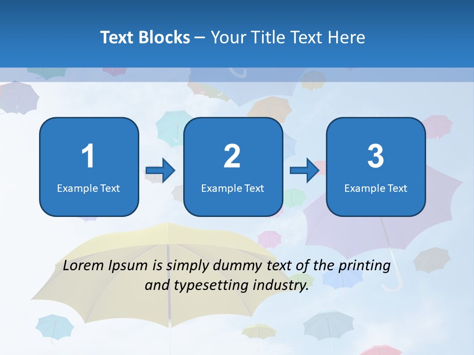 Protection Spring Wind PowerPoint Template