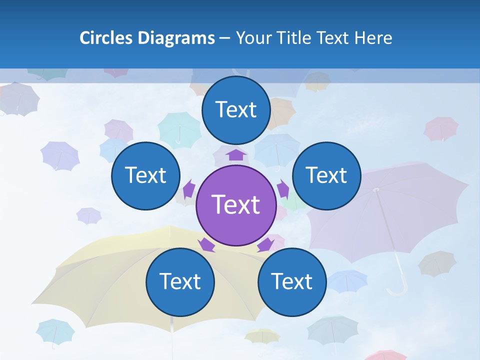 Protection Spring Wind PowerPoint Template