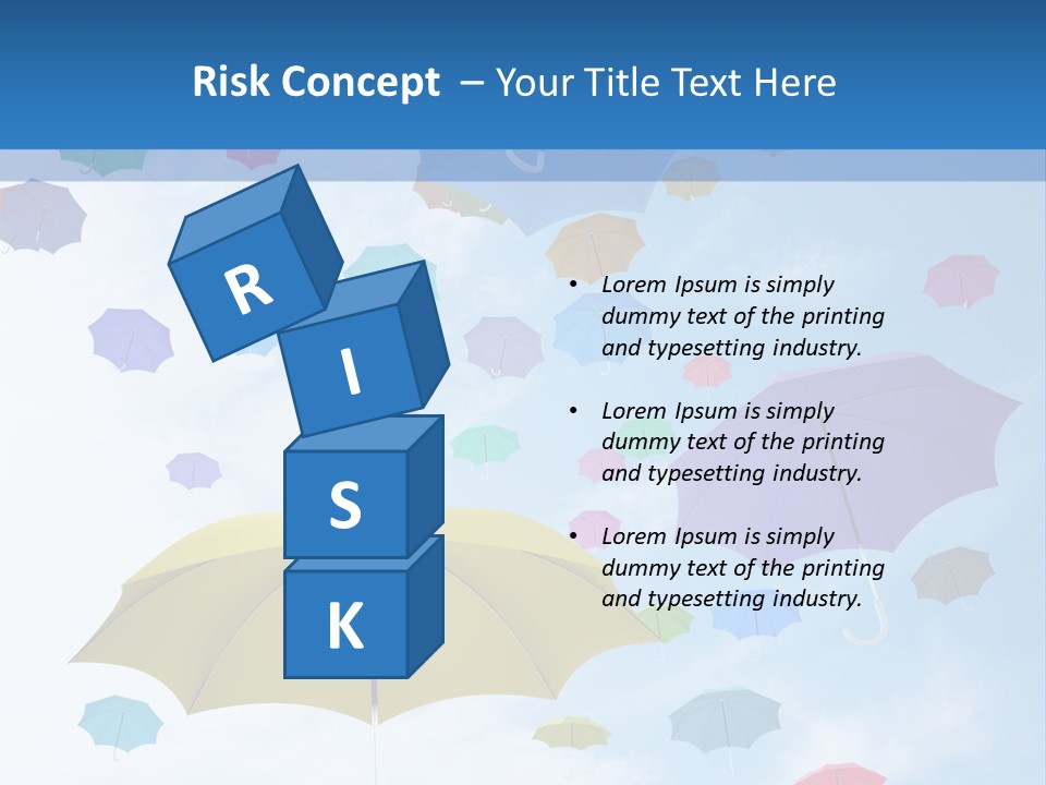 Protection Spring Wind PowerPoint Template