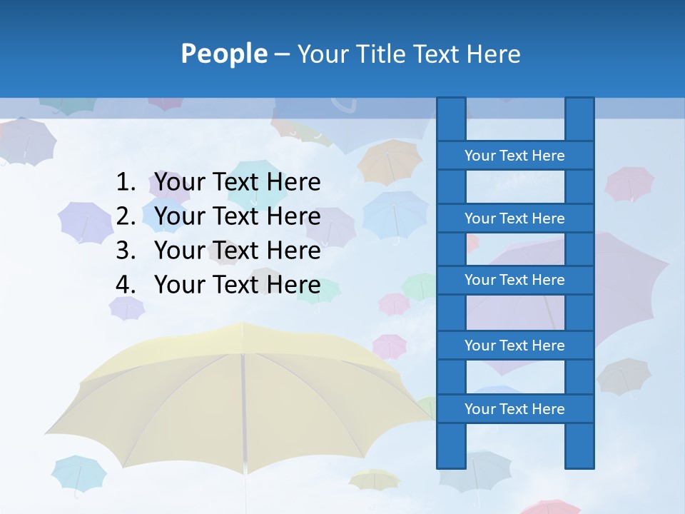 Protection Spring Wind PowerPoint Template