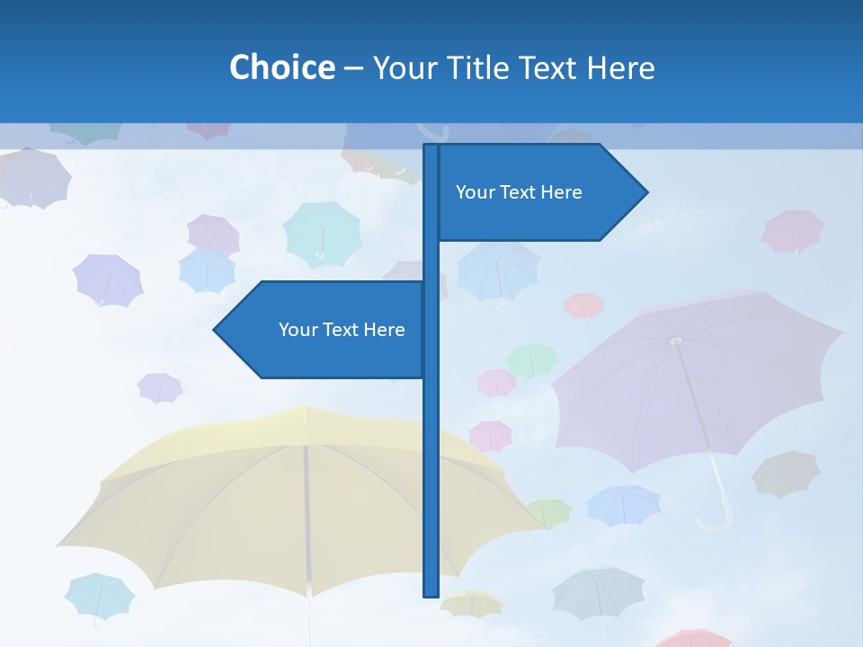Protection Spring Wind PowerPoint Template