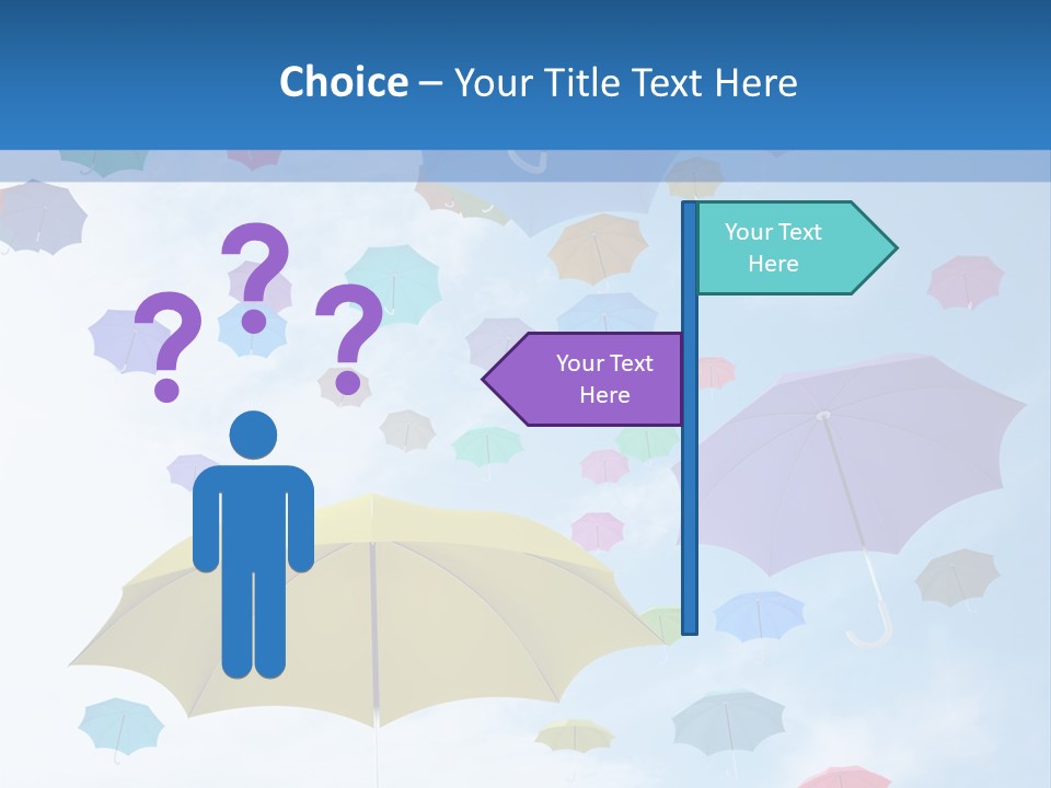 Protection Spring Wind PowerPoint Template