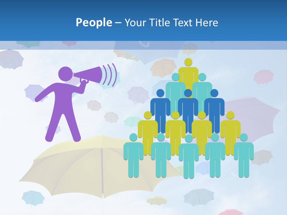 Protection Spring Wind PowerPoint Template