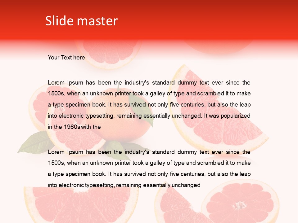 Wellbeing Abdomen Beautiful PowerPoint Template