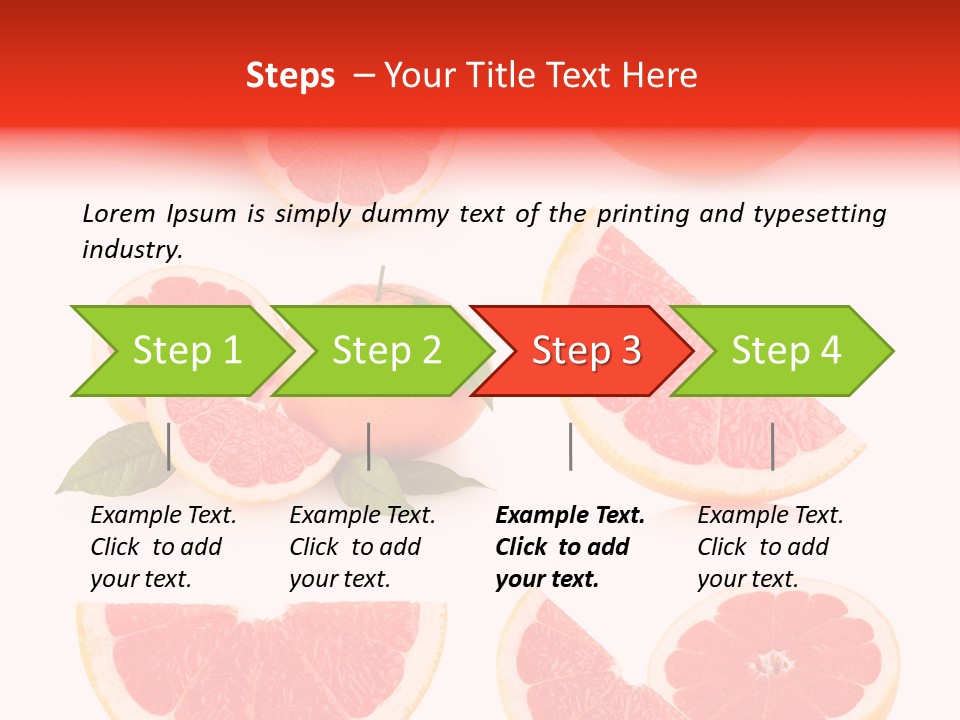 Wellbeing Abdomen Beautiful PowerPoint Template