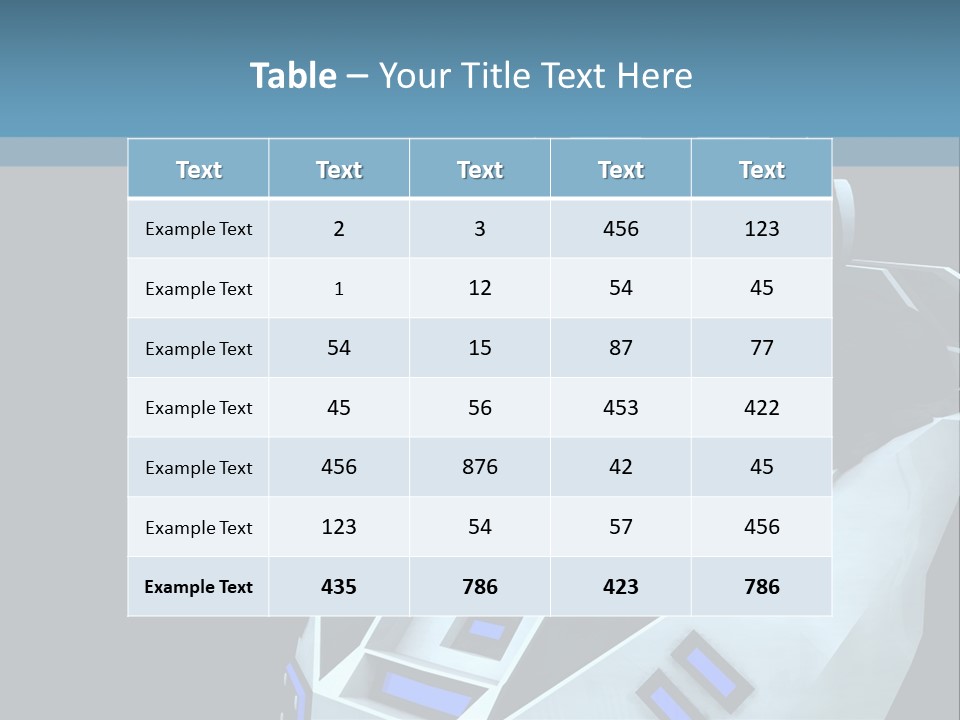 Soldier Cyborg Metal PowerPoint Template