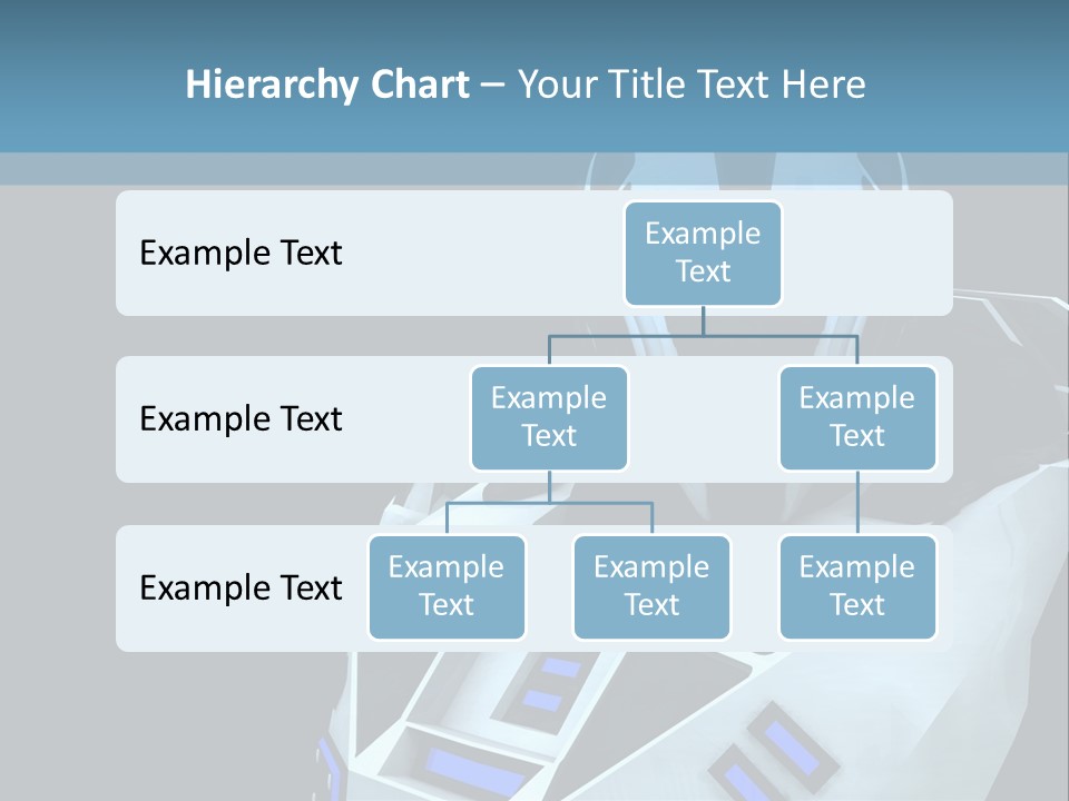 Soldier Cyborg Metal PowerPoint Template