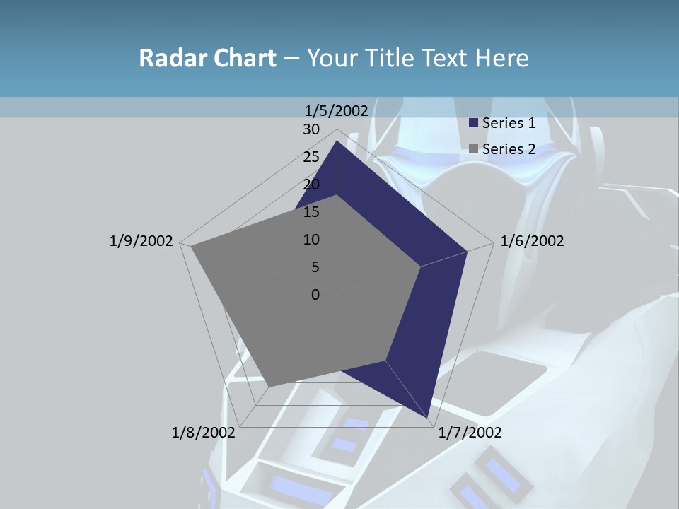 Soldier Cyborg Metal PowerPoint Template