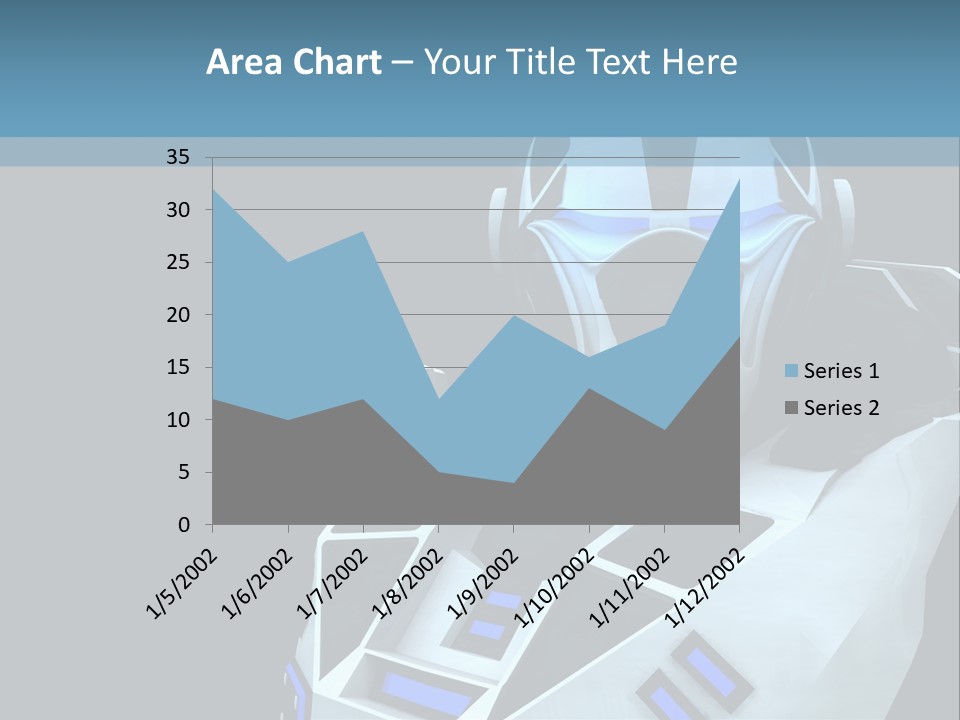 Soldier Cyborg Metal PowerPoint Template