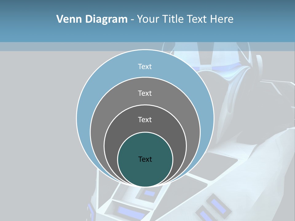 Soldier Cyborg Metal PowerPoint Template