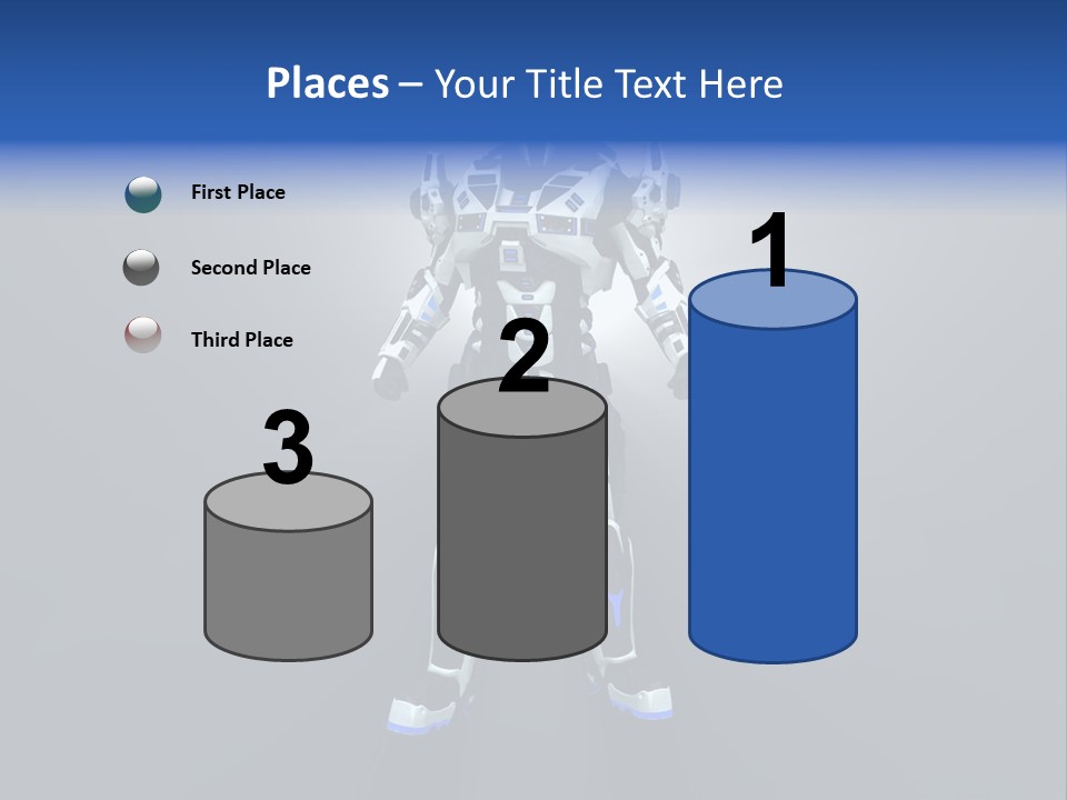 Illustration Armor Super PowerPoint Template