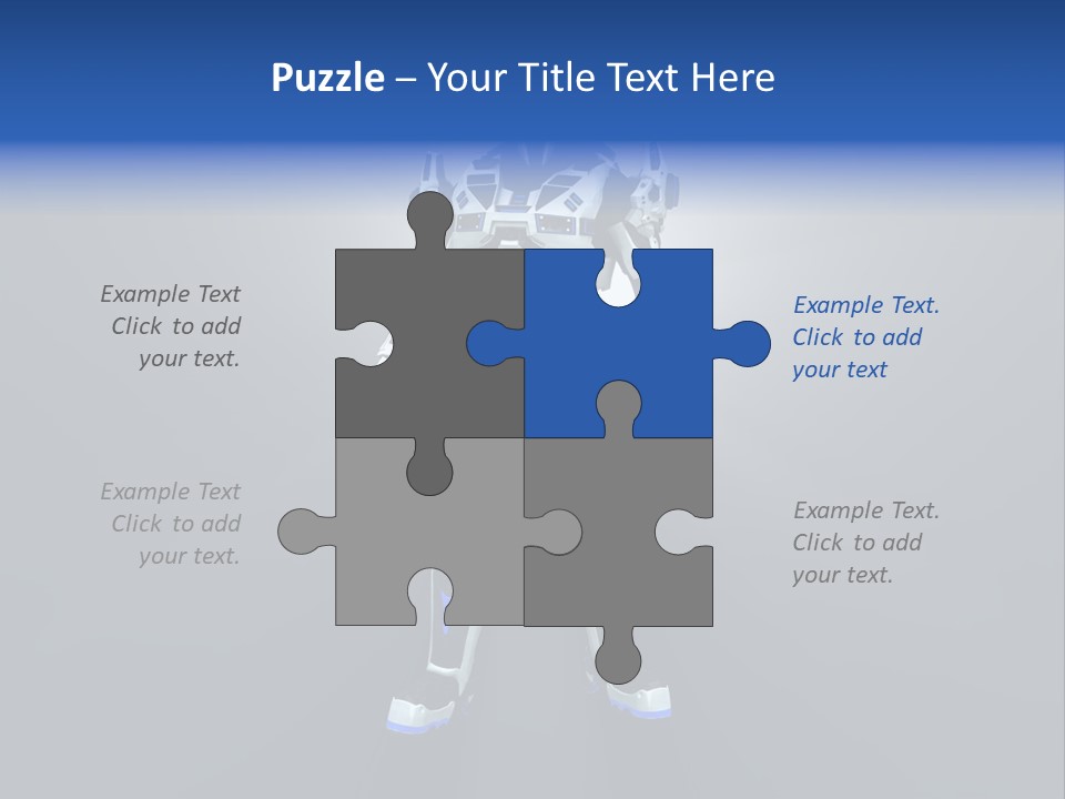 Illustration Armor Super PowerPoint Template