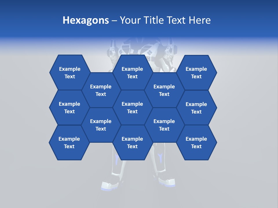 Illustration Armor Super PowerPoint Template