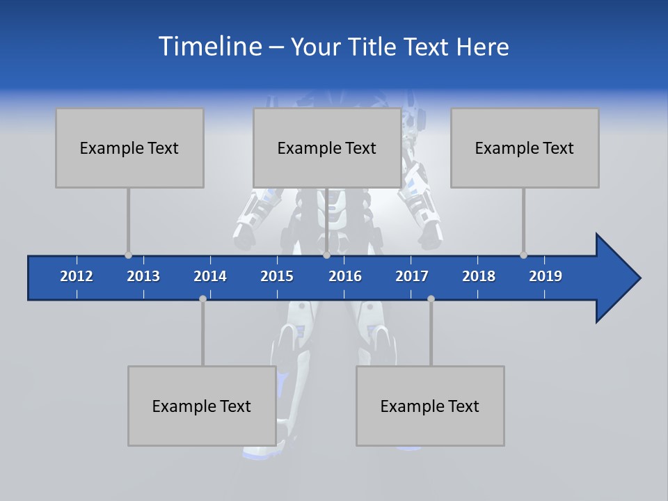 Illustration Armor Super PowerPoint Template