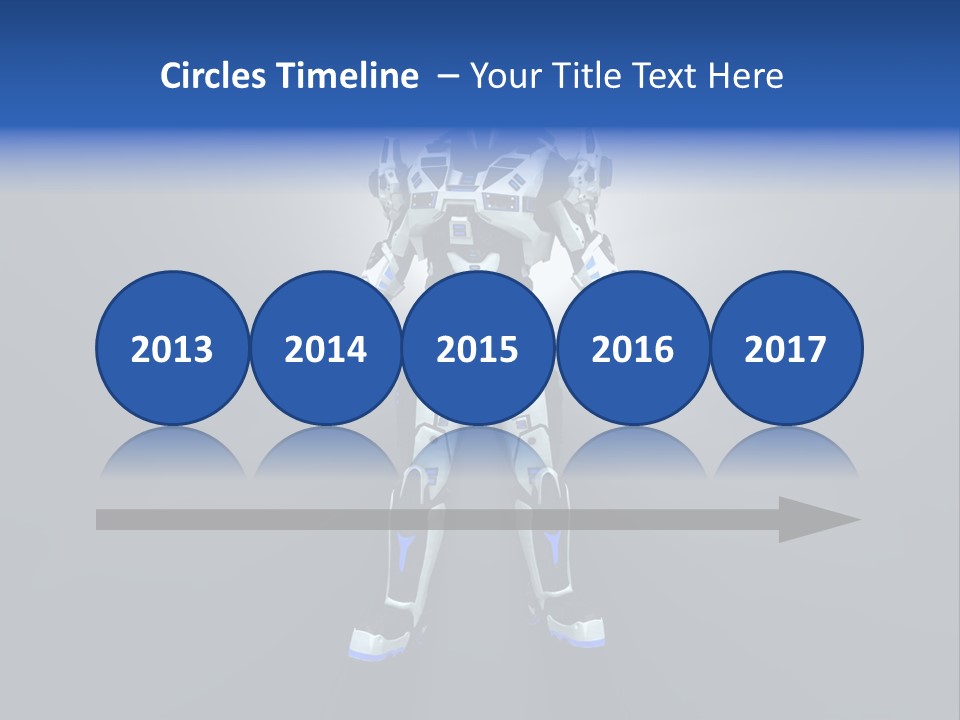 Illustration Armor Super PowerPoint Template