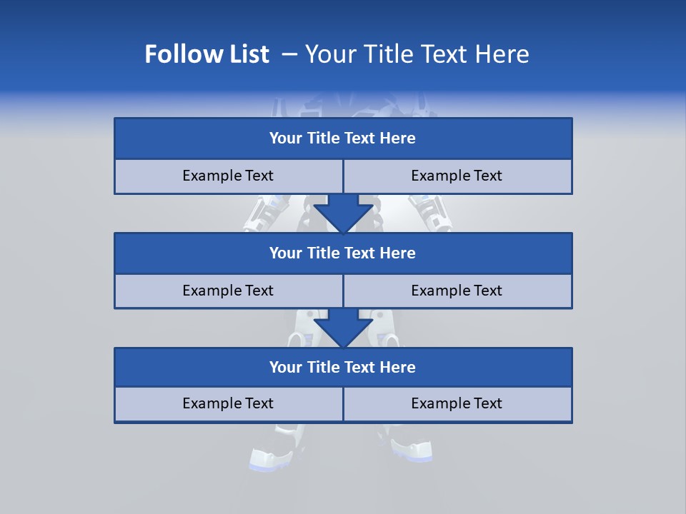 Illustration Armor Super PowerPoint Template
