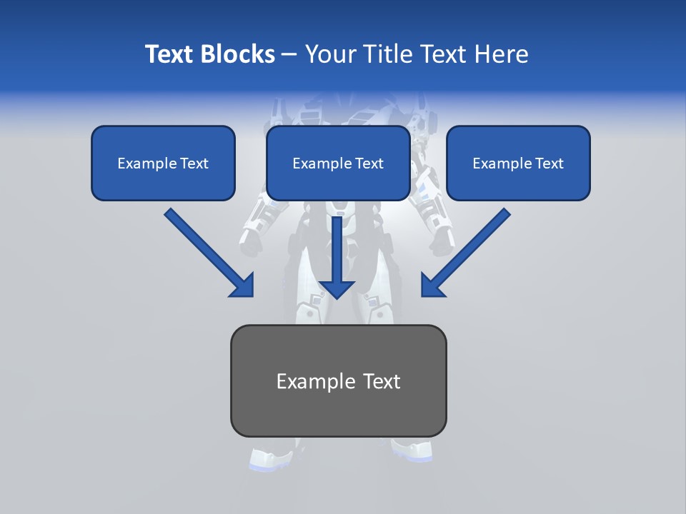 Illustration Armor Super PowerPoint Template