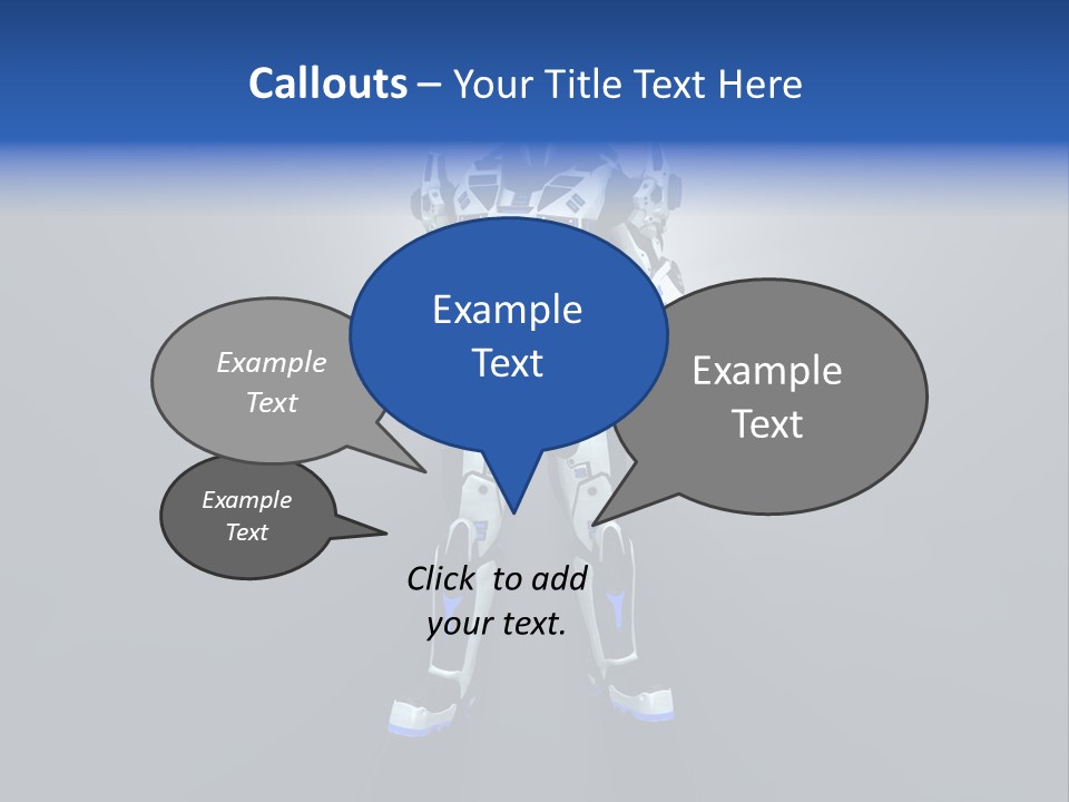 Illustration Armor Super PowerPoint Template