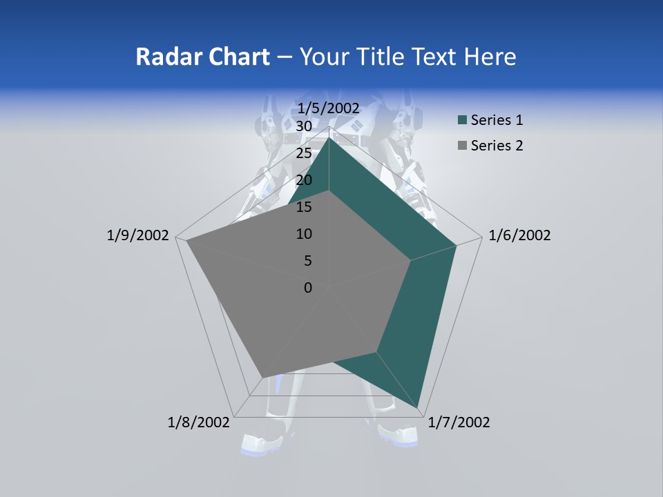 Illustration Armor Super PowerPoint Template