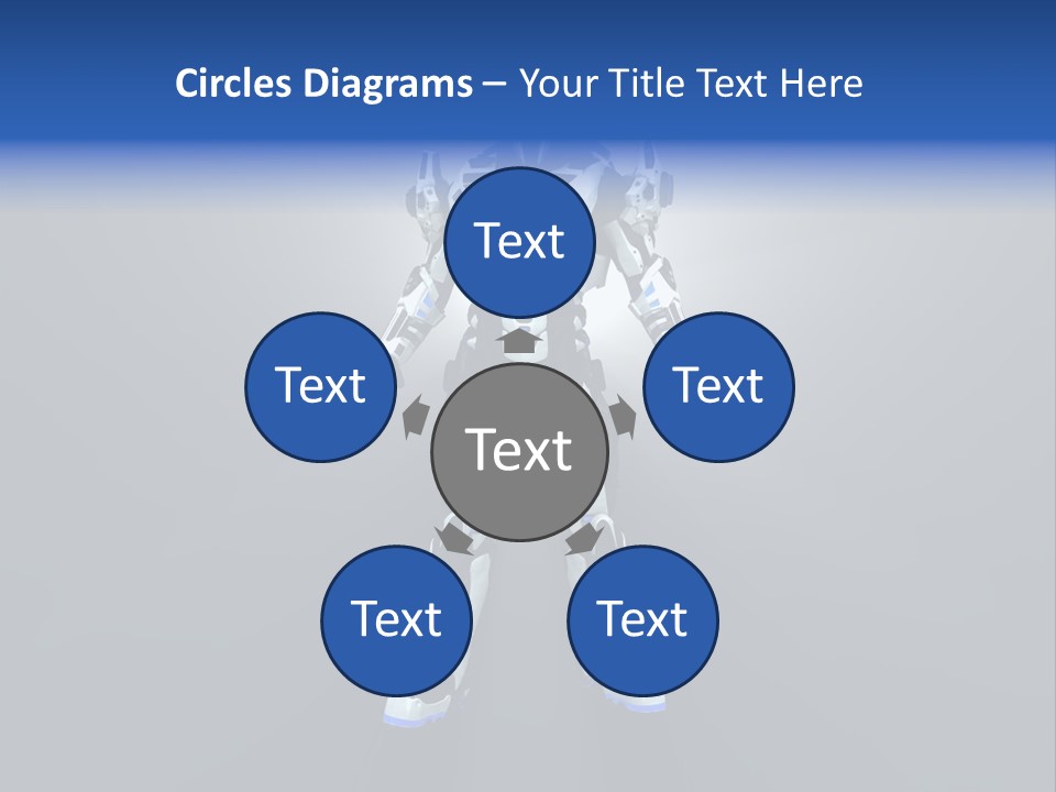 Illustration Armor Super PowerPoint Template