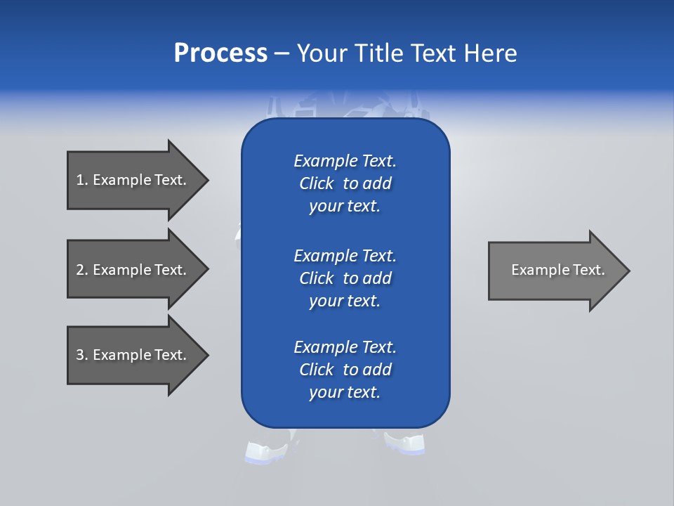 Illustration Armor Super PowerPoint Template