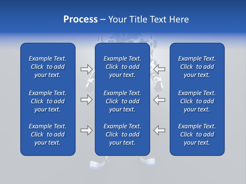 Illustration Armor Super PowerPoint Template