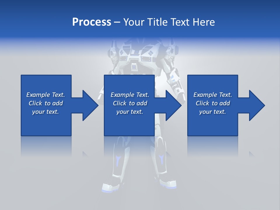 Illustration Armor Super PowerPoint Template