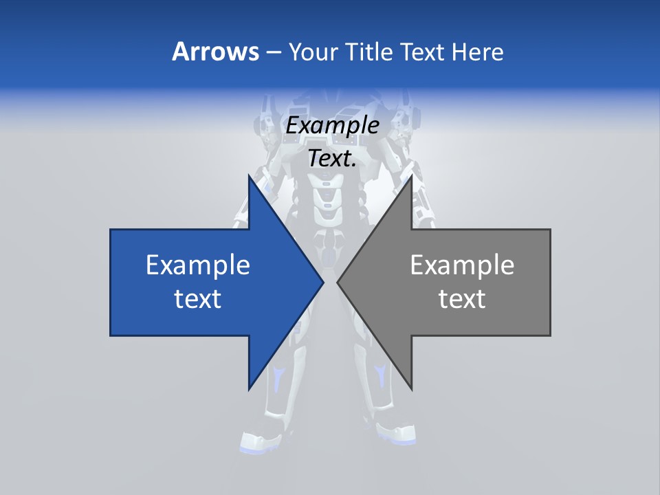 Illustration Armor Super PowerPoint Template