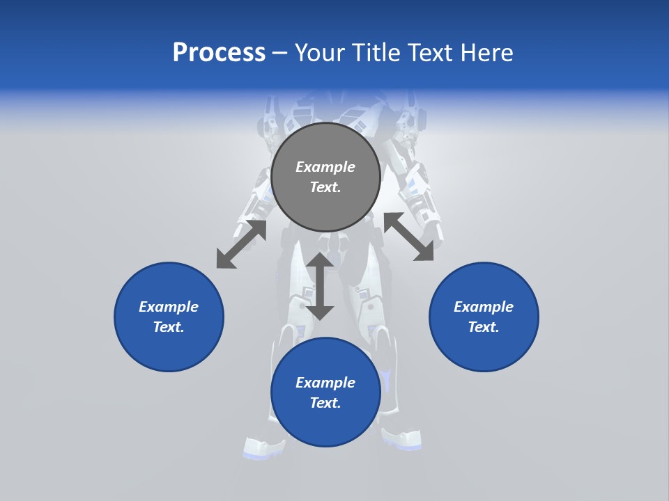 Illustration Armor Super PowerPoint Template