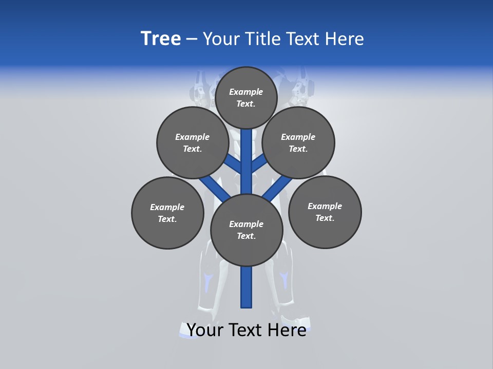 Illustration Armor Super PowerPoint Template