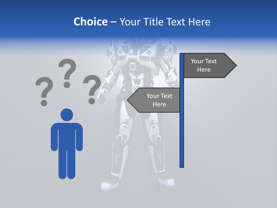 Illustration Armor Super PowerPoint Template