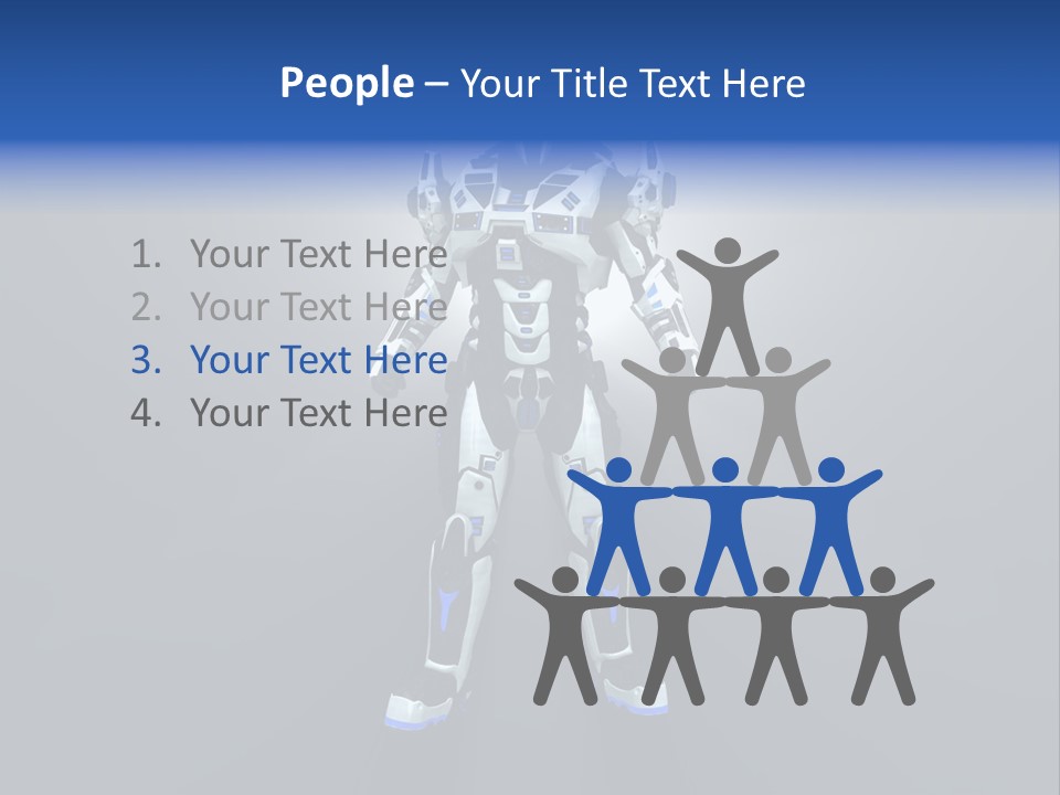 Illustration Armor Super PowerPoint Template