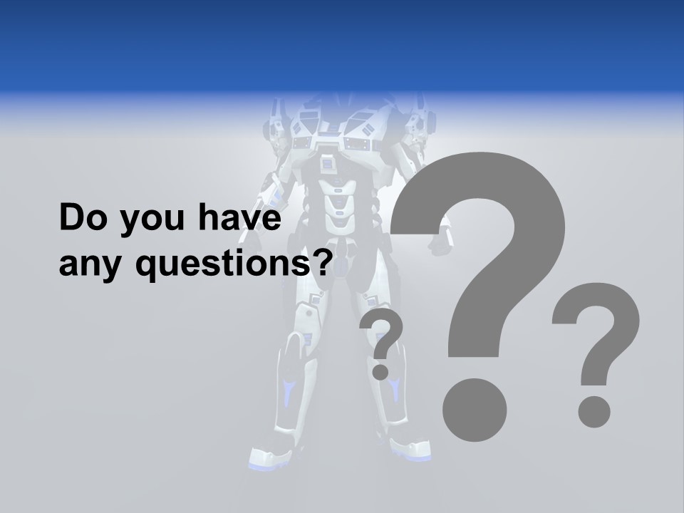 Illustration Armor Super PowerPoint Template