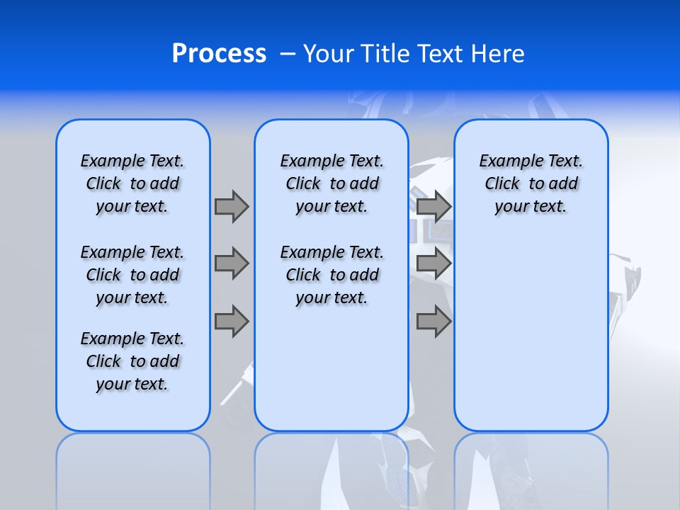 Cyborg Sci Fi Robot PowerPoint Template