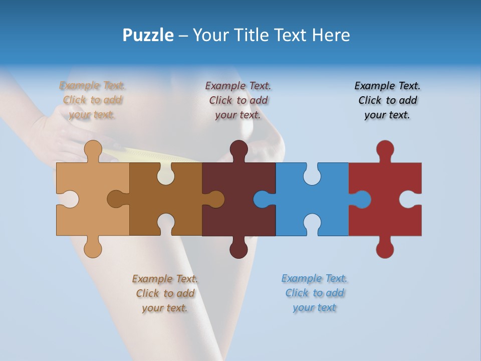 Wellbeing Abdomen Beautiful PowerPoint Template