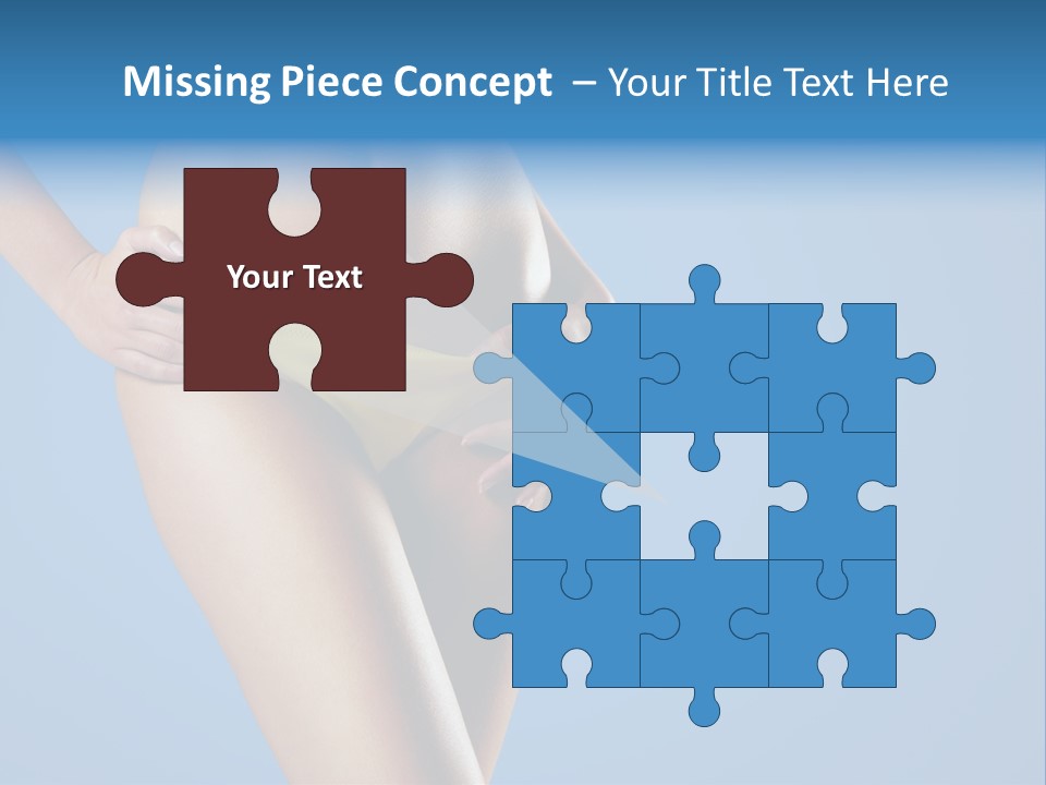 Wellbeing Abdomen Beautiful PowerPoint Template