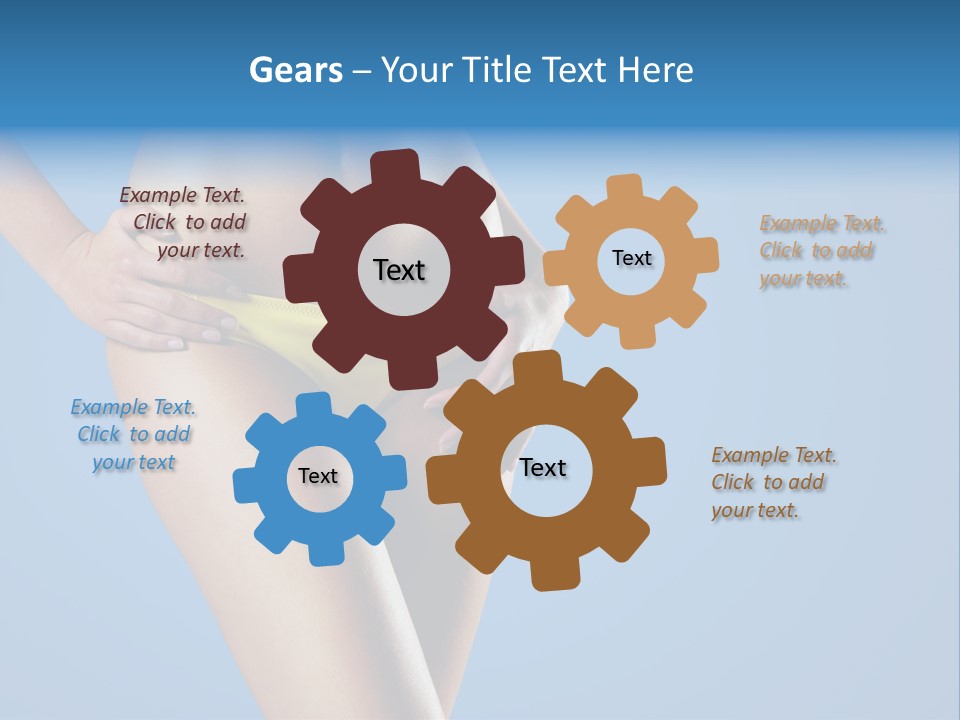 Wellbeing Abdomen Beautiful PowerPoint Template