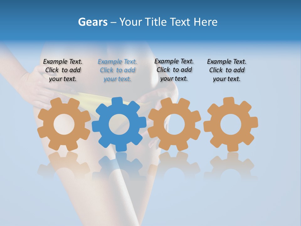 Wellbeing Abdomen Beautiful PowerPoint Template