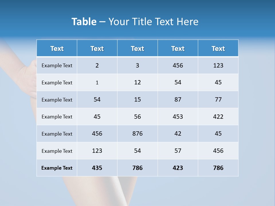 Wellbeing Abdomen Beautiful PowerPoint Template