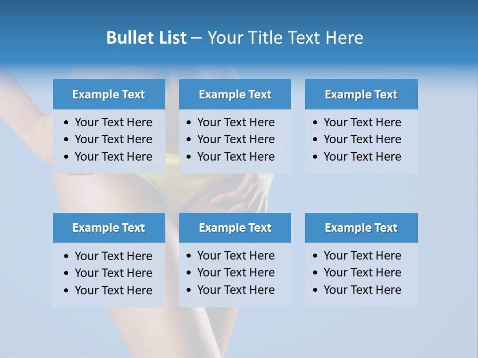 Wellbeing Abdomen Beautiful PowerPoint Template