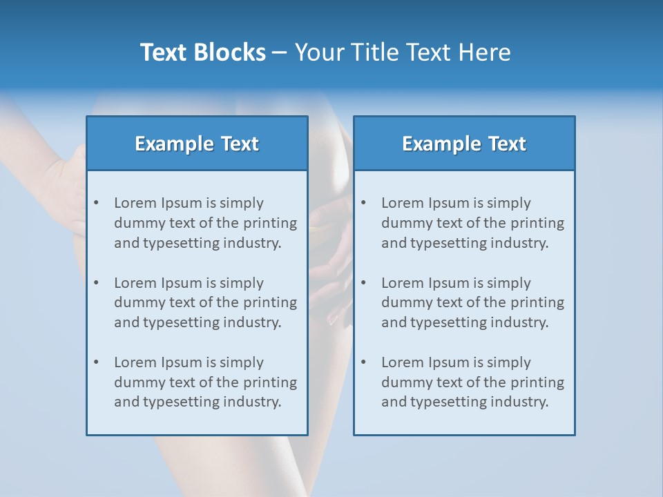 Wellbeing Abdomen Beautiful PowerPoint Template